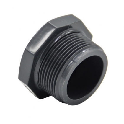 PVC Plug  - 1 1/2 Inch / Male Thread